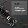 APSA0379 Front Complete Strut & Coil Spring Assembly, Set of 2