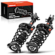 APSA0382 Rear Complete Strut & Coil Spring Assembly, Set of 2