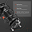 APSA0410 Front Complete Strut & Coil Spring Assembly, Set of 2