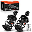 APSA0444 Front Complete Strut & Coil Spring Assembly, Set of 2