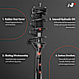 APSA0453 Rear Complete Strut & Coil Spring Assembly, Set of 2