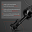 APSA0491 Front Complete Strut & Coil Spring Assembly, Set of 2