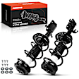 APSA0507 Front Complete Strut & Coil Spring Assembly, Set of 2
