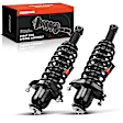 APSA0582 Rear Complete Strut & Coil Spring Assembly, Set of 2