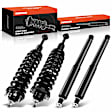 APSA0622 Front & Rear Complete Strut & Coil Spring Assembly, Set of 4