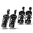 APSA0628 Front & Rear Complete Strut & Coil Spring Assembly, Set of 4
