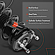 APSA0630 Rear Complete Strut & Coil Spring Assembly, Set of 2
