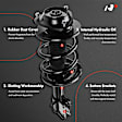 APSA0685 Front Complete Strut & Coil Spring Assembly, Set of 2