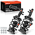 APSA0690 Front Complete Strut & Coil Spring Assembly, Set of 2