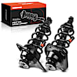 APSA0705 Rear Complete Strut & Coil Spring Assembly, Set of 2