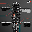 APSA0729 Front Complete Strut & Coil Spring Assembly, Set of 2