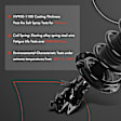 APSA0737 Front Complete Strut & Coil Spring Assembly, Set of 2