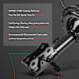 APSA0758 Front Complete Strut & Coil Spring Assembly, Set of 2