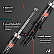 APSA0829 Front Shock Absorber Strut, Set of 2