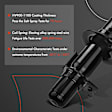 APSA0829 Front Shock Absorber Strut, Set of 2