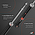 APSA0887 Rear Shock Absorber, Set of 2