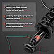 APSA1013 Rear Complete Strut & Coil Spring Assembly, Set of 2