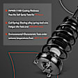 APSA1025 Front Complete Strut & Coil Spring Assembly, Set of 2