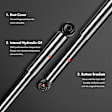 APSA1116 Rear Shock Absorber, Set of 2