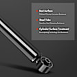 APSA1116 Rear Shock Absorber, Set of 2