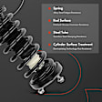 APSA1266 Front Complete Strut & Coil Spring Assembly, Set of 2