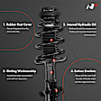 APSA1269 Front Complete Strut & Coil Spring Assembly, Set of 2