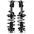 APSA1276 Front & Rear Complete Strut & Coil Spring Assembly, Set of 4