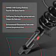 APSA1278 Front Complete Strut & Coil Spring Assembly, Set of 2