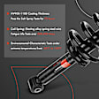 APSA1279 Rear Complete Strut & Coil Spring Assembly, Set of 2