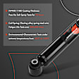 APSA1333 Rear Shock Absorber, Set of 2
