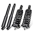 APSA1348 Front & Rear Complete Strut & Coil Spring Assembly, Set of 4