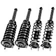 APSA1355 Front & Rear Complete Strut & Coil Spring Assembly, Set of 4