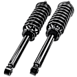 APSA1355 Front & Rear Complete Strut & Coil Spring Assembly, Set of 4