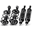 APSA1362 Front & Rear Complete Strut & Coil Spring Assembly, Set of 4