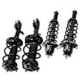 APSA1378 Front & Rear Complete Strut & Coil Spring Assembly, Set of 4