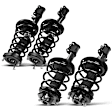 APSA1402 Front & Rear Complete Strut & Coil Spring Assembly, Set of 4