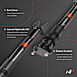 APSA1406 2x Rear Shock Absorber