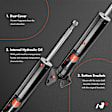 APSA1407 Rear Driver or Passenger Shock Absorber