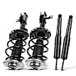 APSA1465 Front & Rear Complete Strut and Coil Spring, Set of 4