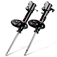 APSA1530 Rear Shock Absorber, Set of 2