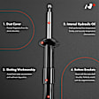 APSA1577 Front Shock Absorber, Set of 2