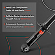 APSA1638 Rear Shock Absorber, Set of 2