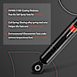 APSA1676 Rear Shock Absorber, Set of 2