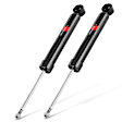 APSA1707 Rear Shock Absorber, Set of 2