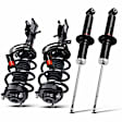 APSA1789 Front & Rear Complete Strut & Coil Spring Assembly, Set of 4