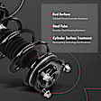 APSA1880 Front Complete Strut & Coil Spring Assembly, Set of 2