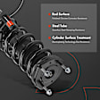 APSA1920 Front Complete Strut & Coil Spring Assembly, Set of 2