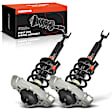 APSA2019 Front Complete Strut & Coil Spring Assembly, Set of 2