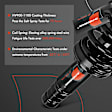 APSA2027 Front Complete Strut & Coil Spring Assembly, Set of 2