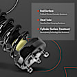 APSA2055 Front Complete Strut & Coil Spring Assembly, Set of 2